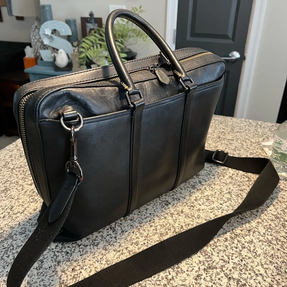 Coach | Bags | Coach Metropolitan Slim Brief | Poshmark